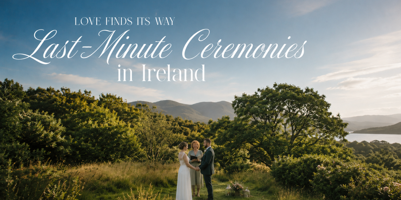 Love Finds Its Way, Last-Minute Ceremonies in Ireland